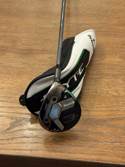 Callaway Elyte 7-wood (21°) / Denali 60g 5.5 shaft (stiff)
