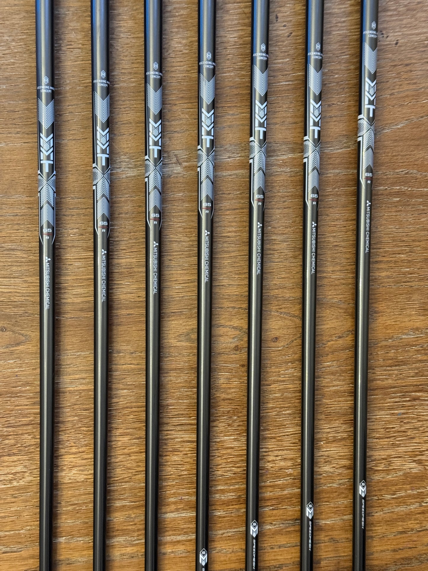 Titleist T250* ‘25 Forged Iron Set +1/2” (5-GW) / Mitsubishi MMT 65 R shafts (regular)