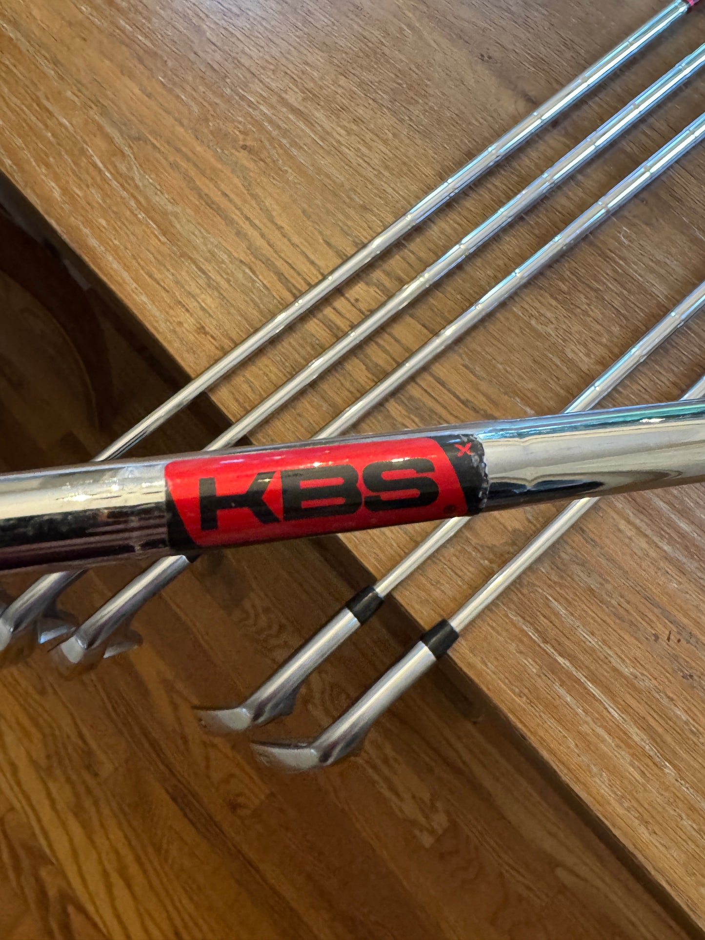 Titleist T100 ‘23 Iron Set (5-PW) / KBS Tour X shafts Xtra Stiff