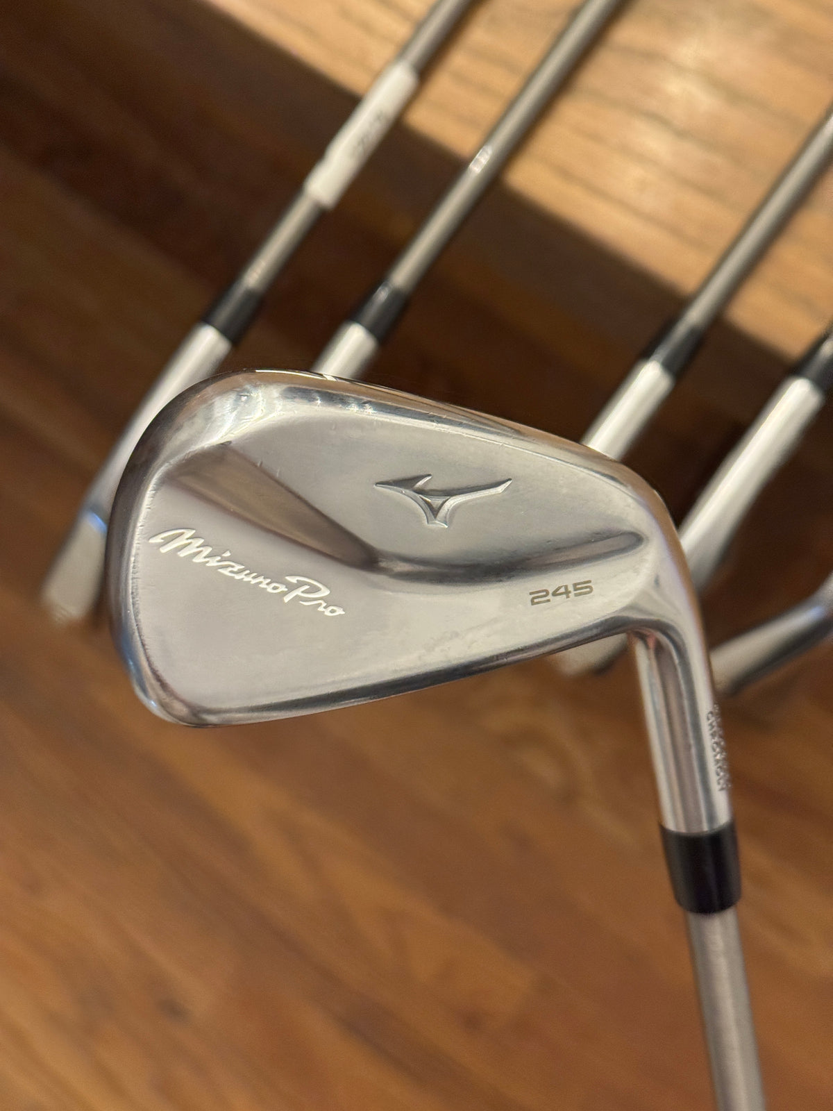 Mizuno Pro 245 Iron Set (5-PW) / Aerotech Steelfiber i80 shafts (regular)