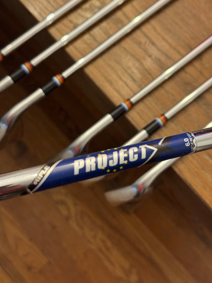 Taylormade P790 Iron Set (4-PW) / Project X 6.0 shafts Stiff