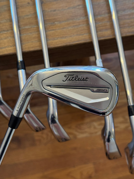 Titleist T350 ‘23 Iron Set (5-PW) / True Temper AMT R300 shafts Regular