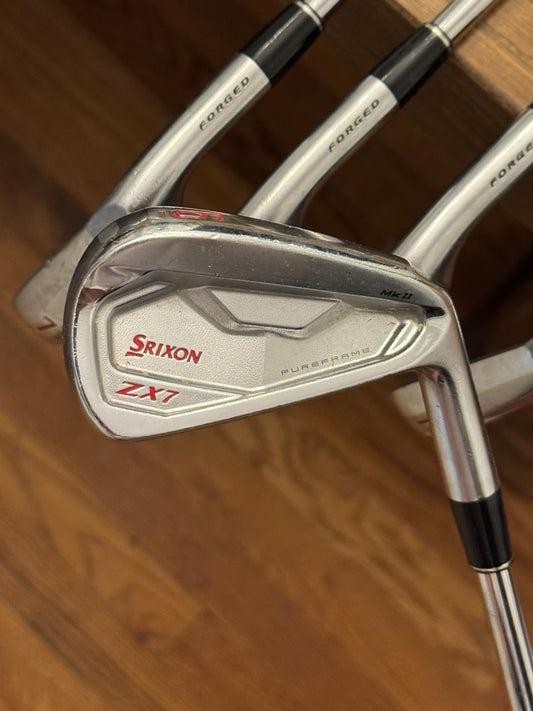 Srixon ZX7 MKii Iron Set (4-PW) / KBS $-Taper 130X shafts Xtra Stiff