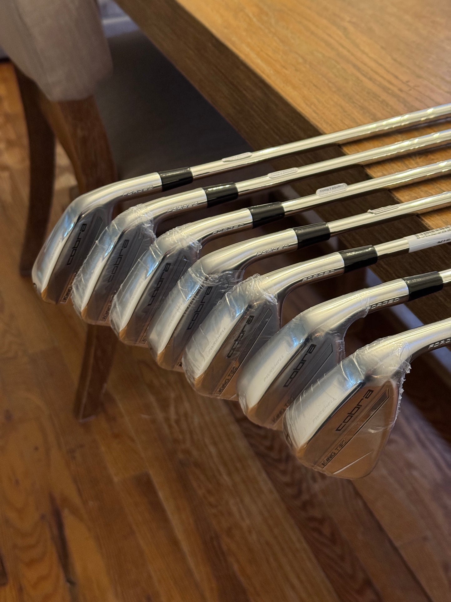 Cobra King Tec X ‘25 Iron Set (4-PW) / KBS $-Taper Lite S shafts (stiff)