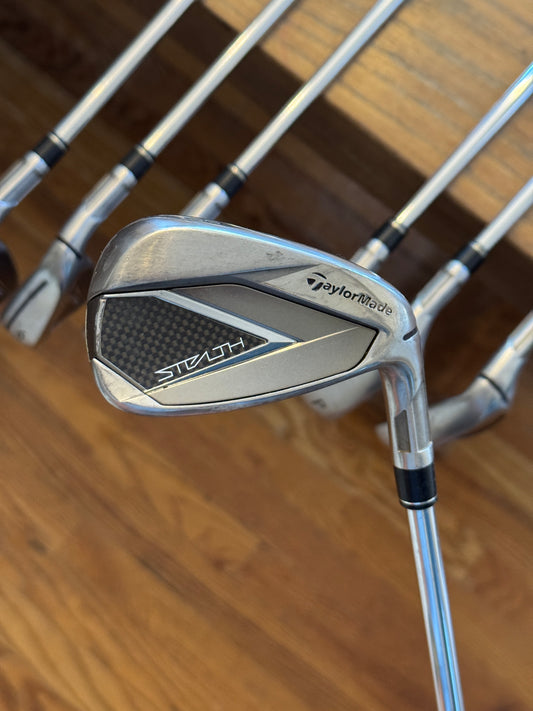 Taylormade Stealth Iron Set (5-AW) / KBS Max MT 85S shafts (stiff)