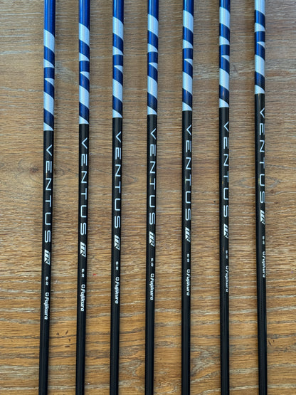 Taylormade Qi Iron Set (5-AW) / Ventus TR 6-R shafts (regular)