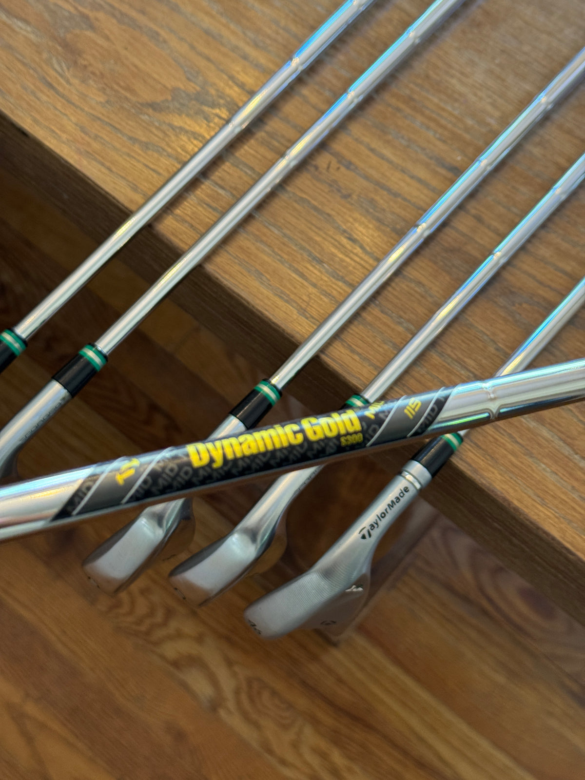 Taylormade P790 ‘25 Forged Iron Set (5-PW) / Dynamic Gold MID S300 shafts (stiff)