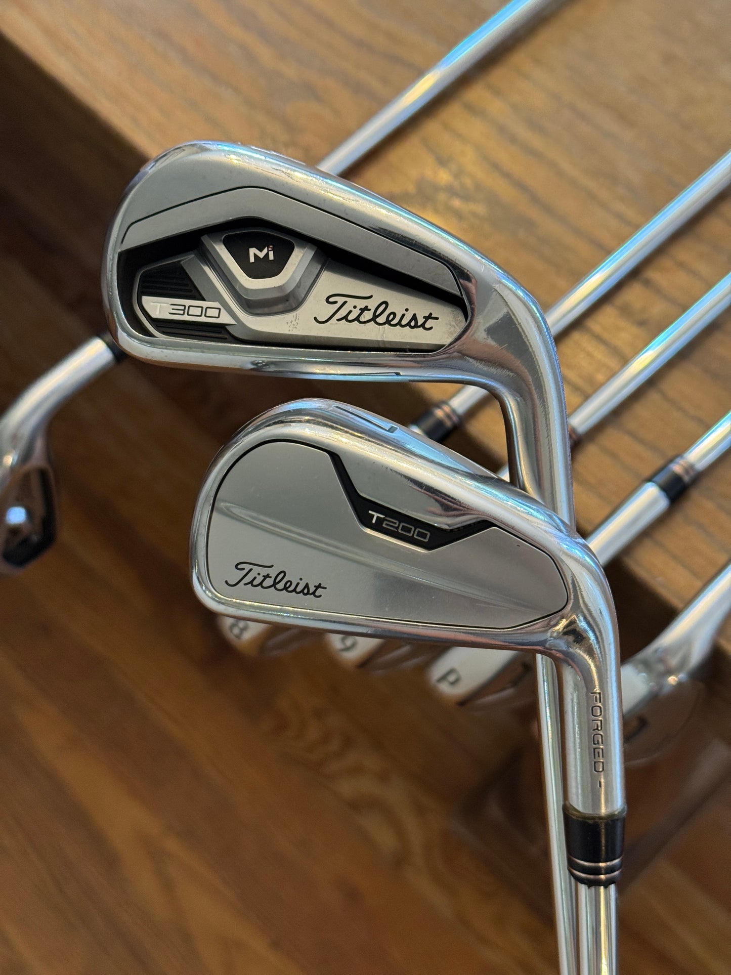 Titleist T300/T200 ‘21 Combo Iron Set (5-GW) / AMT Red R300 shafts (regular)