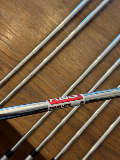 Ping i500 Iron Set +3/4” (5-GW) / KBS Tour Lite S shafts (stiff)