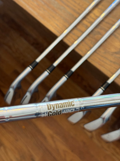 Taylormade P790 Iron Set (4-PW) / Dynamic Gold 120 X100 shafts (xtra stiff)