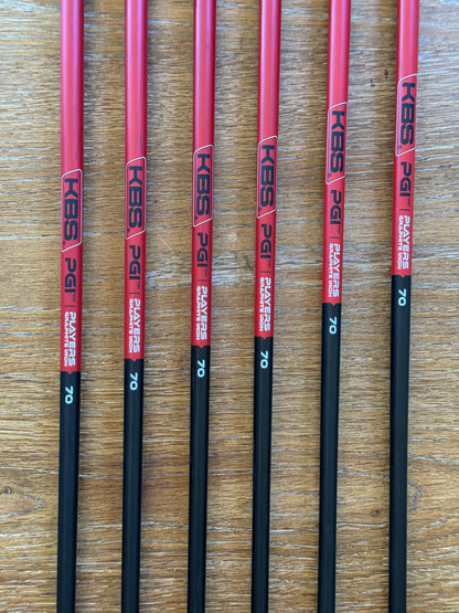 Mizuno JPX 925 Hot Metal Pro Iron Set (6-GW) / KBS PGI 70 shafts (stiff)