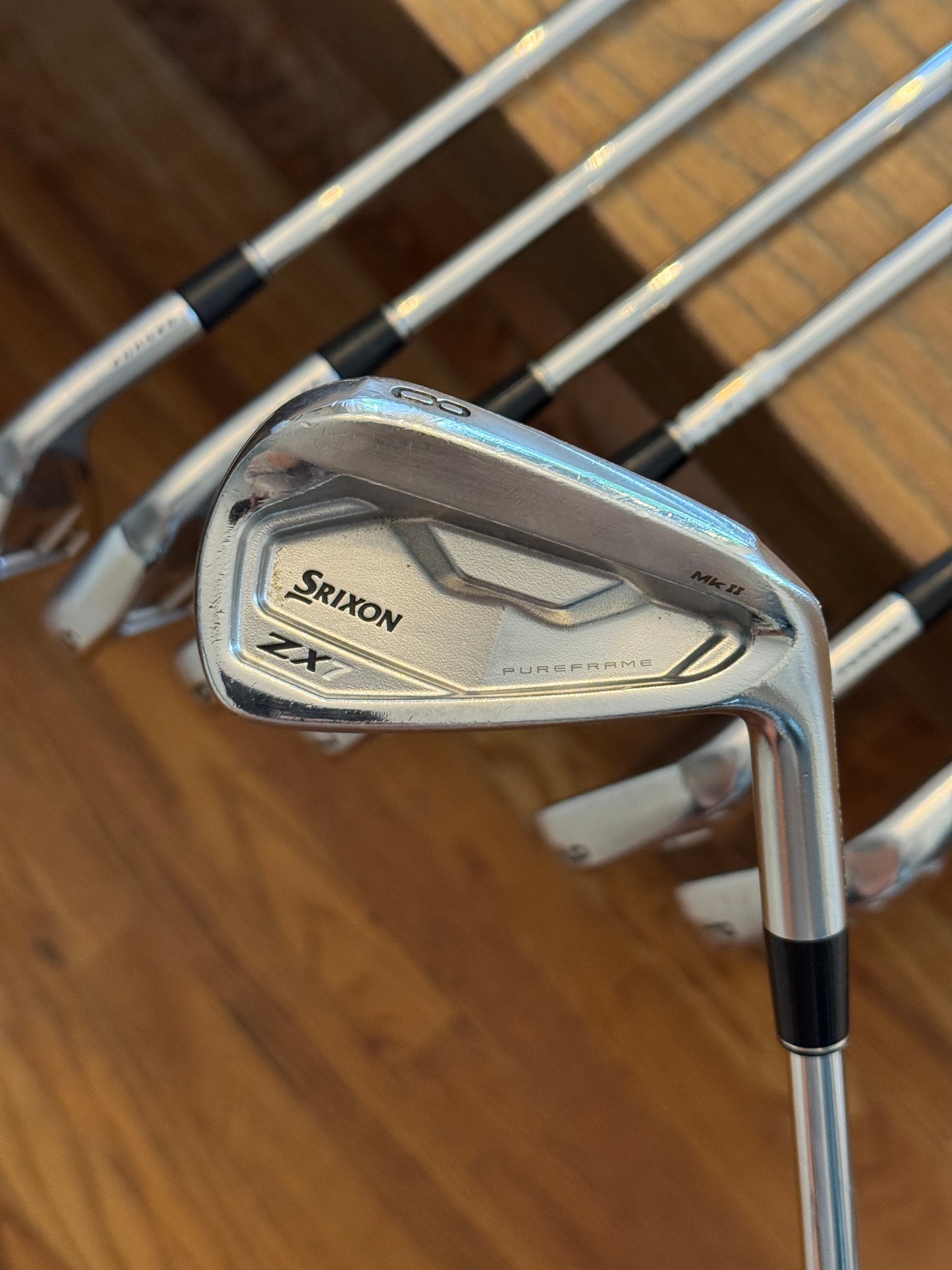 Srixon ZX7 Mkii Forged Iron Set (4-PW) / N.S. Pro Modus3 Tour120 S shafts (stiff)