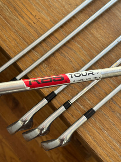 Taylormade P760 Iron Set (5-PW) / KBS Tour C-Taper Lite 115X shafts (xtra stiff)
