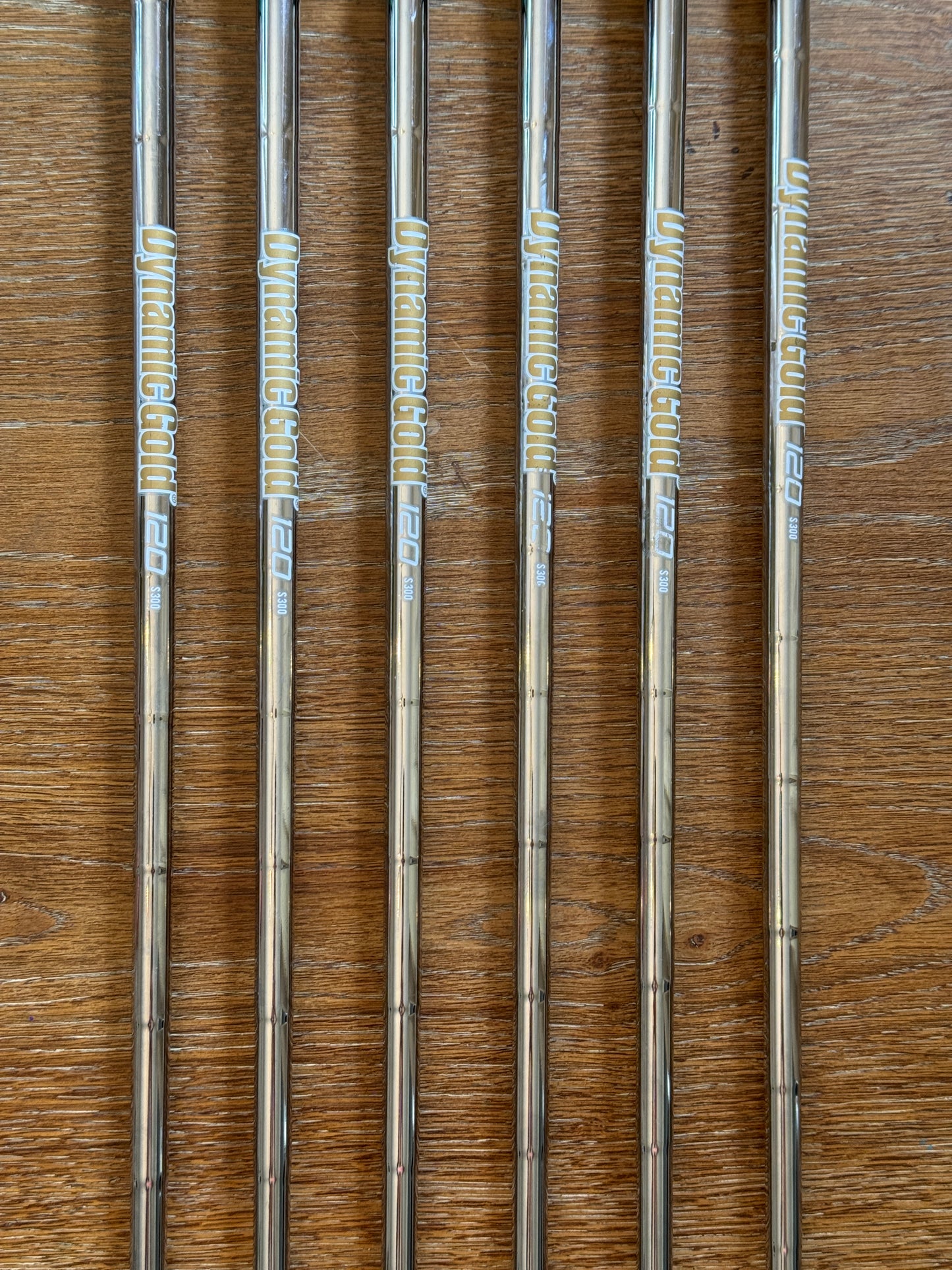 Mizuno Pro 223 Iron Set (5-PW) / Dynamic Gold 120 S300 shafts (stiff)