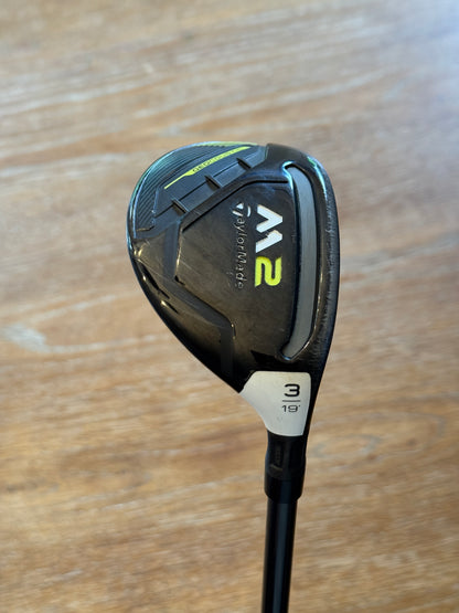 Taylormade M2 3-hybrid (19°) / M2 75 S shaft (stiff)