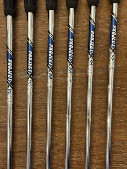 Ping Blueprint S Iron Set (5-PW) / Project X 95 6.0 shafts (stiff)