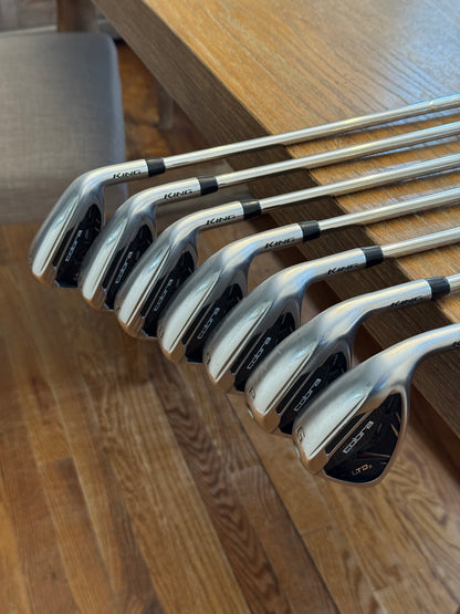 Cobra King LTDx Iron Set -1” (5-GW) / KBS Tour 90 R shafts (regular)