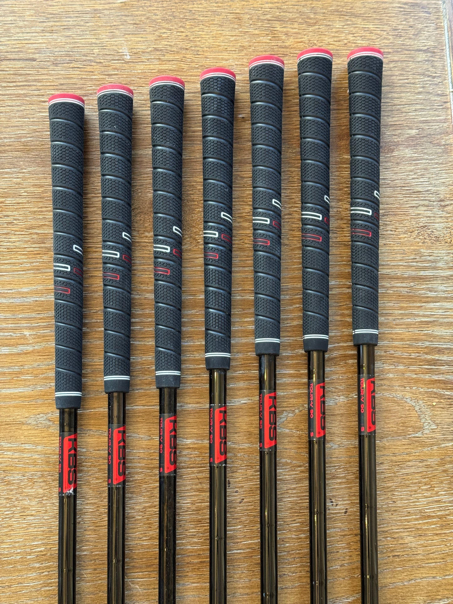 Sub 70 CB/MB Black Combo Iron Set +1/2” (4-PW) / KBS TOUR-V 90 S shafts (stiff)