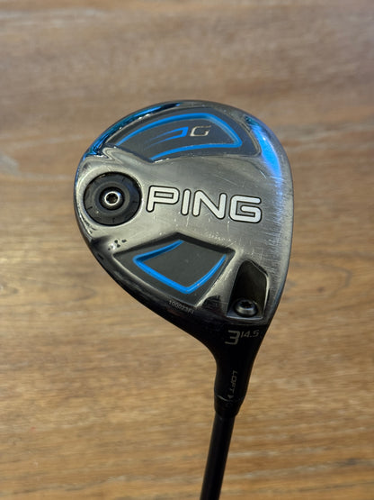Ping G 3-wood (14.5°) / ALTA 65 Sr shaft (senior)