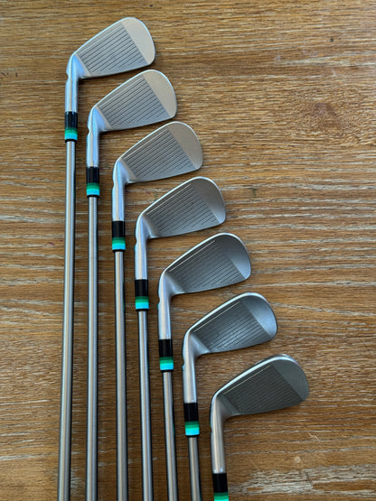 Ping Blueprint S Forged Iron Set +1.5” (4-PW) / Accra 125X Eco Satin shafts (xtra stiff)