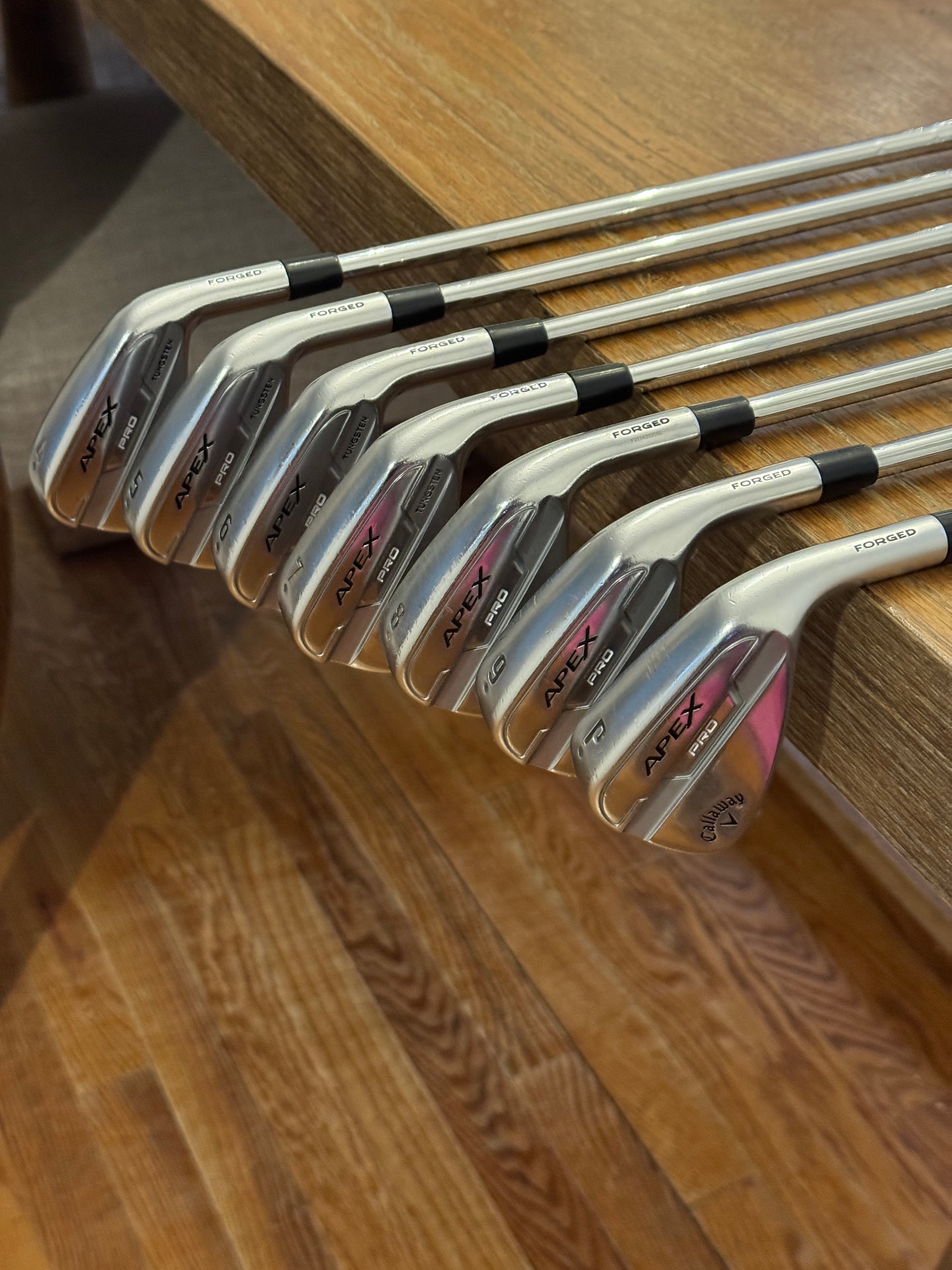 Callaway Apex Pro ‘21 Iron Set (4-PW) / N.S. 950GH R shafts (regular)