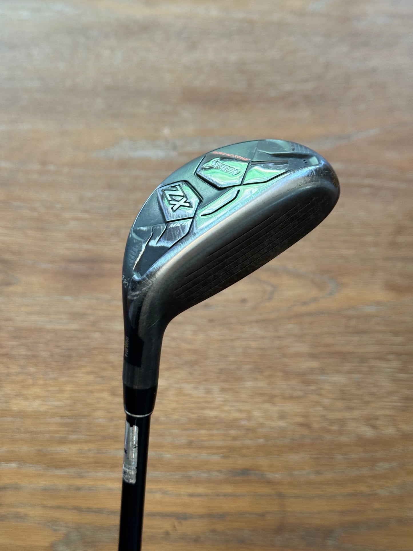 Srixon ZX MKii 4-Hybrid (20°) / HZRDUS RDX Smoke 6.0 80 HY shaft (stiff)