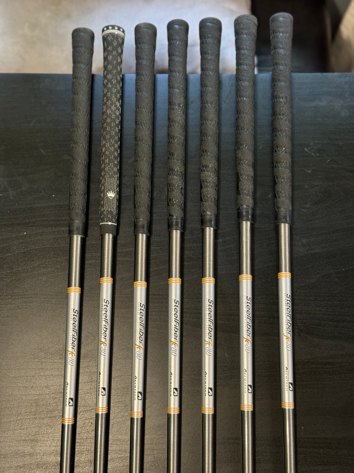 Callaway Epic Forged Iron Set (5-AW) / Steelfiber 80 shafts Regular