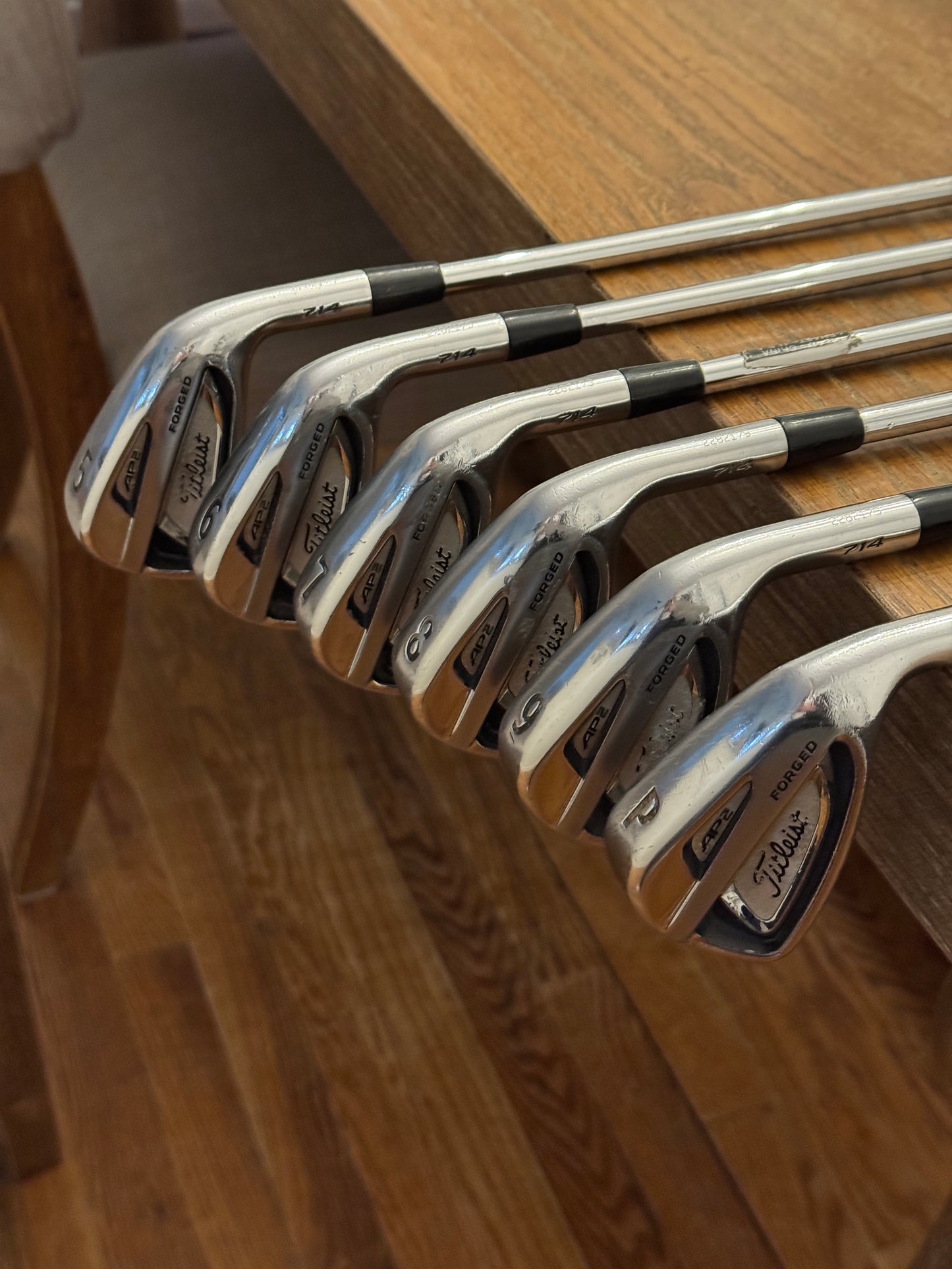 Titleist 714 AP2 Iron Set (5-PW) / True Temper XP 95 S300 shafts (stiff)