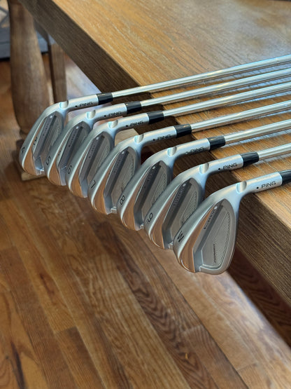*MINT* Ping Blueprint S Forged Iron Set (4-PW) / Dynamic Gold 120 S300 shafts (stiff)