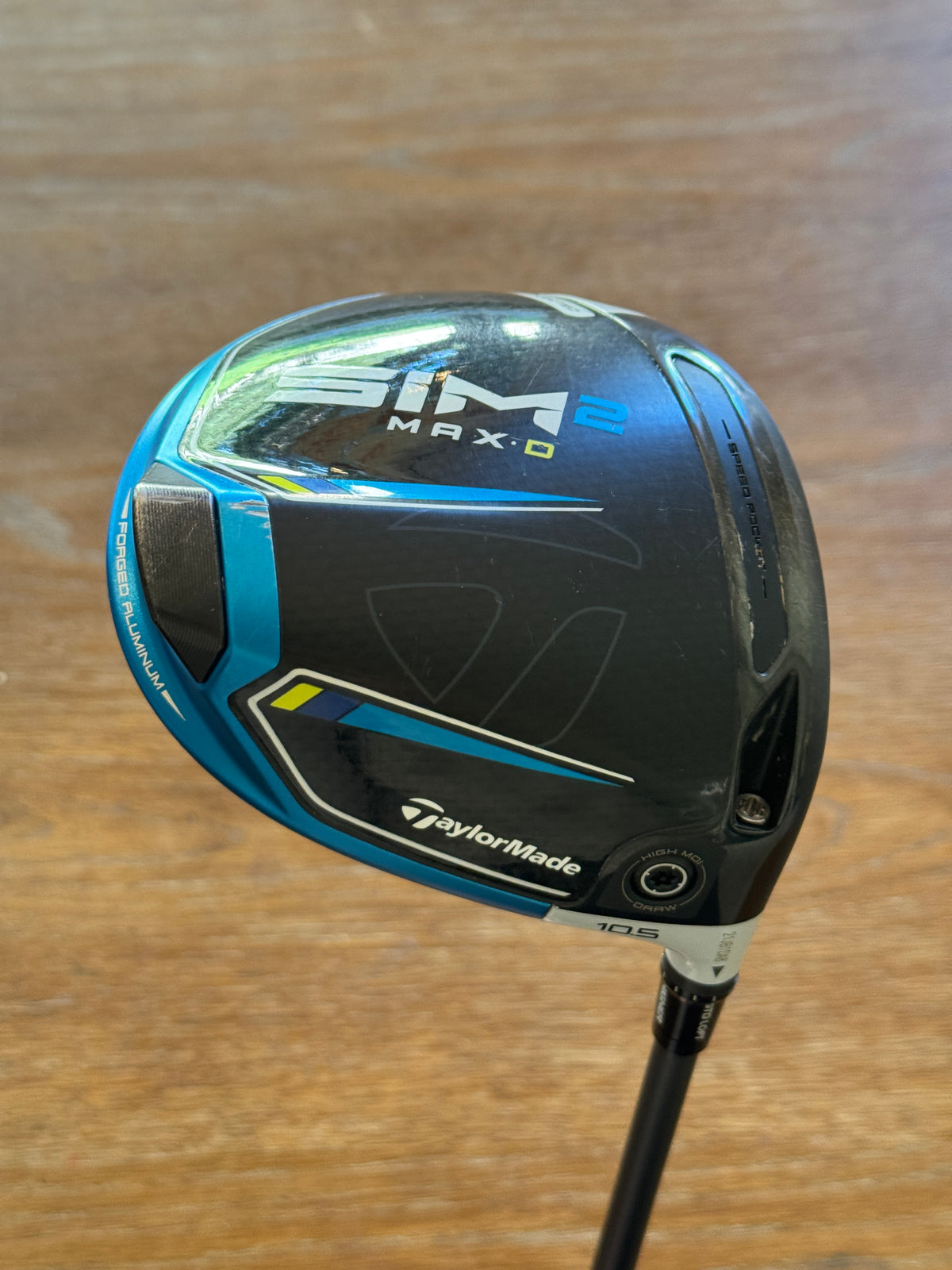 Taylormade Sim2 MAX D Driver (10.5°) / HZRDUS Smoke 6.5 70g shaft (stiff)