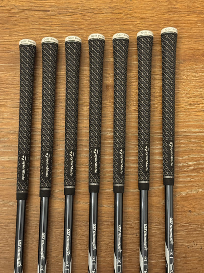 PXG 0311 XP Gen6 Iron Set (5-GW) / UST Mamiya Recoil F4 75 shafts (stiff)