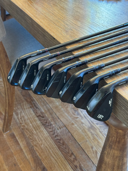Sub 70 CB/MB Black Combo Iron Set +1/2” (4-PW) / KBS TOUR-V 90 S shafts (stiff)