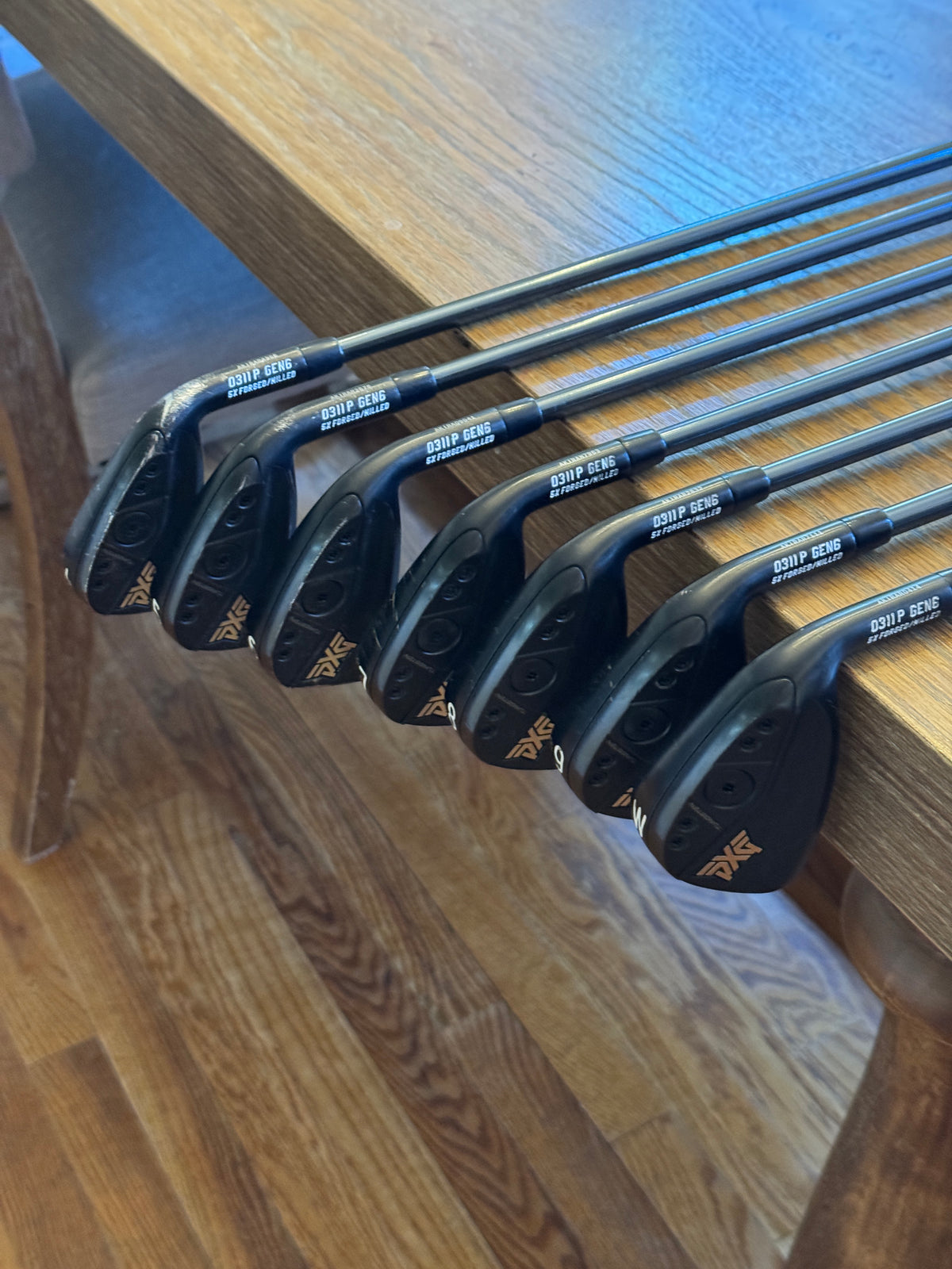 PXG 0311 P Gen6 Black Iron Set (4-PW) / UST Mamiya Recoil f4 75 shafts (stiff)