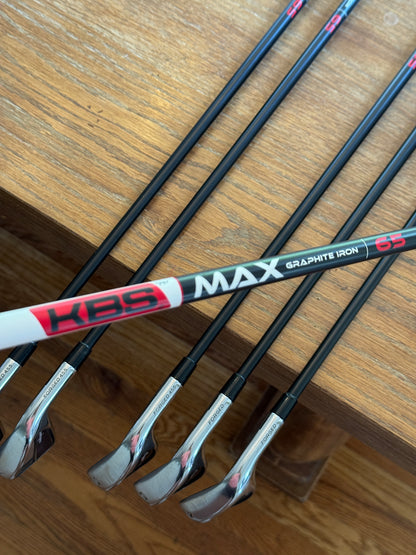 Callaway Paradym Iron Set (6-AW) / KBS MAX Graphite 65S shafts (stiff)