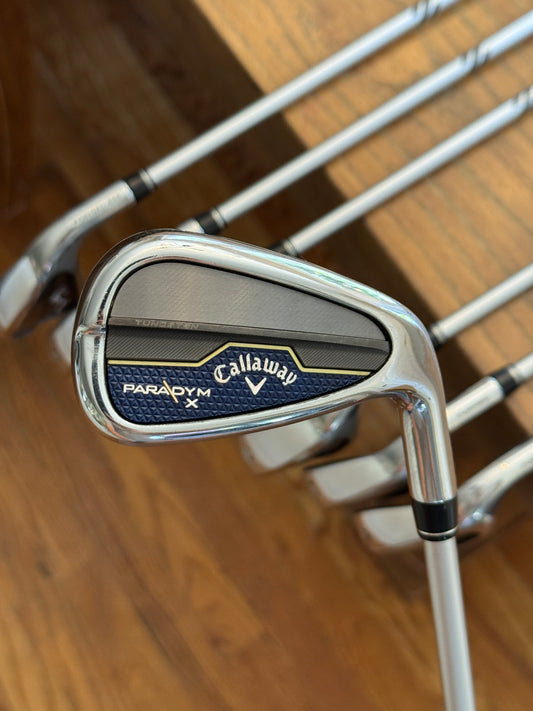 Callaway Paradym X Iron Set -1.5” (5-AW) / ALDILA Ascent 40W shafts (womens)