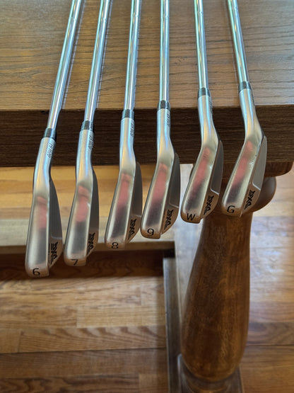 PXG 0211 ST Forged Iron Set (6-GW) / Dynamic Gold S400 shafts (stiff)