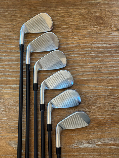 Callaway Paradym Iron Set +1/2” (6-AW) / KBS Max Graphite 65 R shafts (regular)