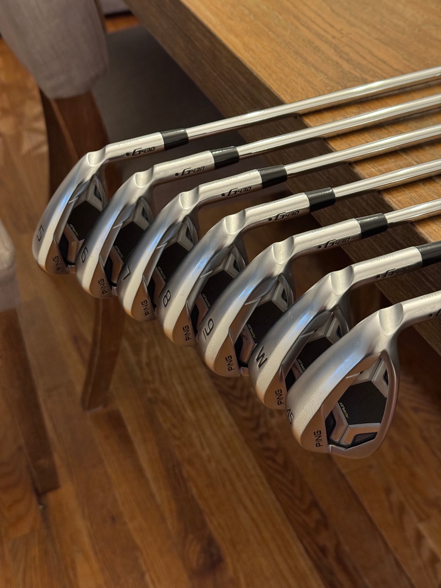 Ping G430 Iron Set (5-UW) / Dynamic Gold S300 shafts (stiff)