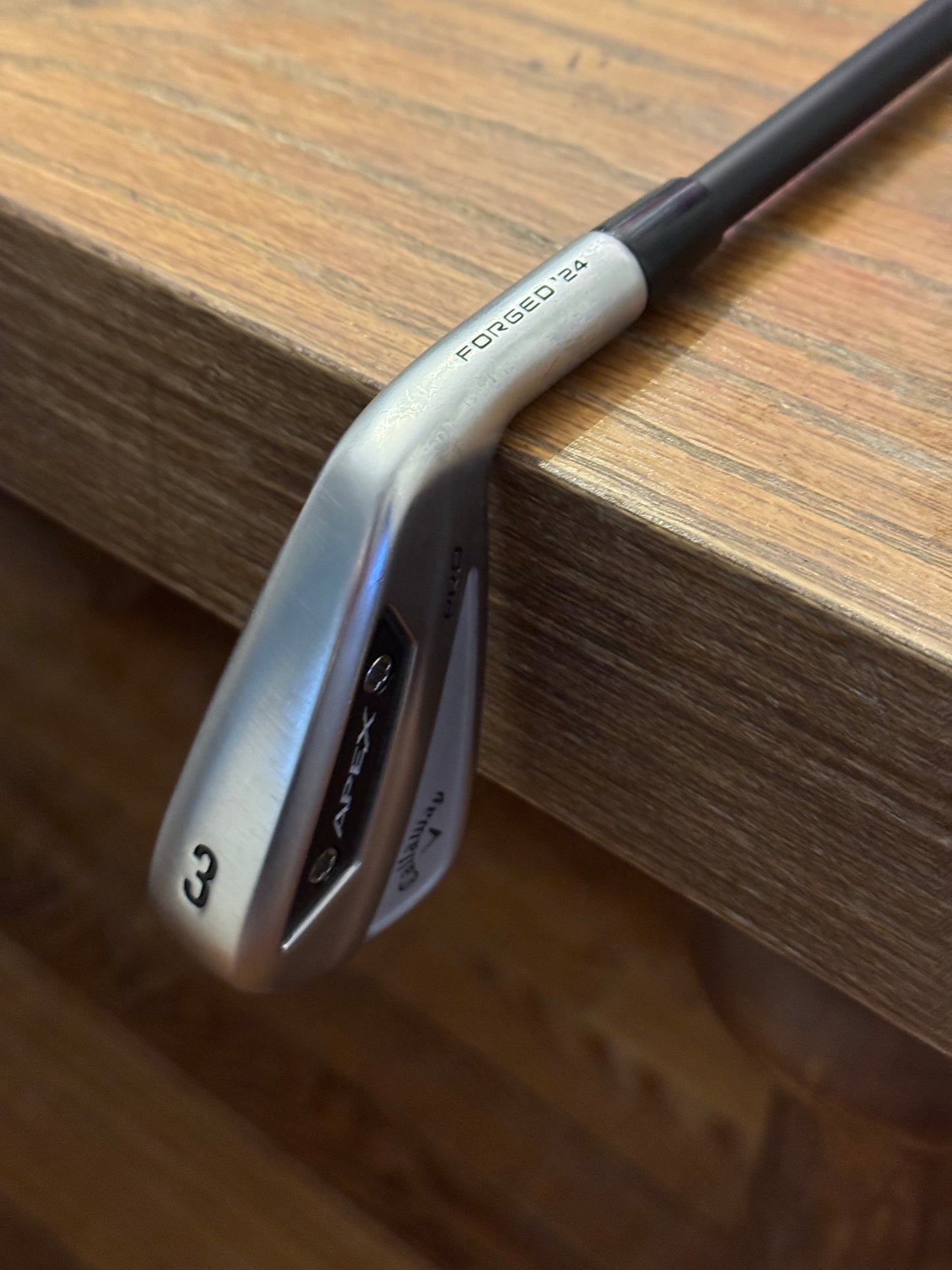Callaway Apex Pro ‘24 3-iron / KBS TGI 80 shaft (stiff)