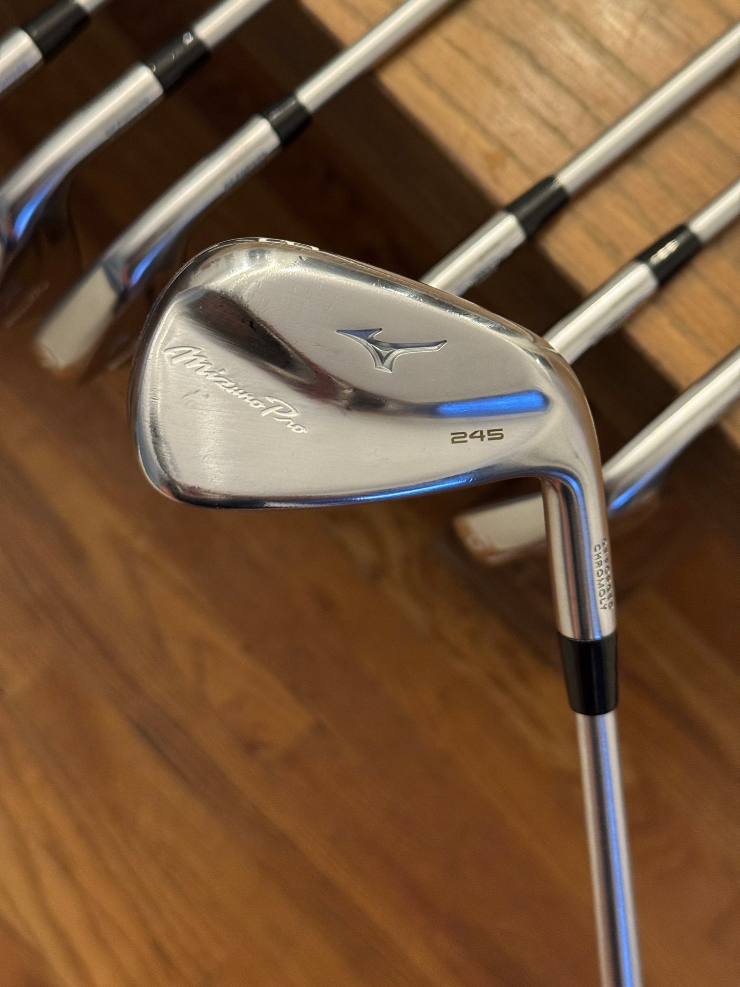 *MINT* Mizuno Pro 245 Iron Set (5-GW) / KBS Tour C-Taper 120S shafts (stiff)