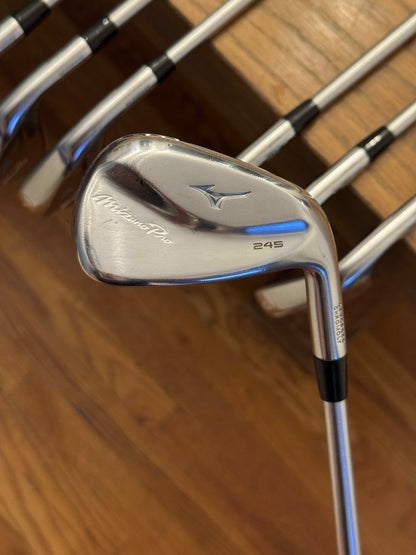 *MINT* Mizuno Pro 245 Iron Set (5-GW) / KBS Tour C-Taper 120S shafts (stiff)