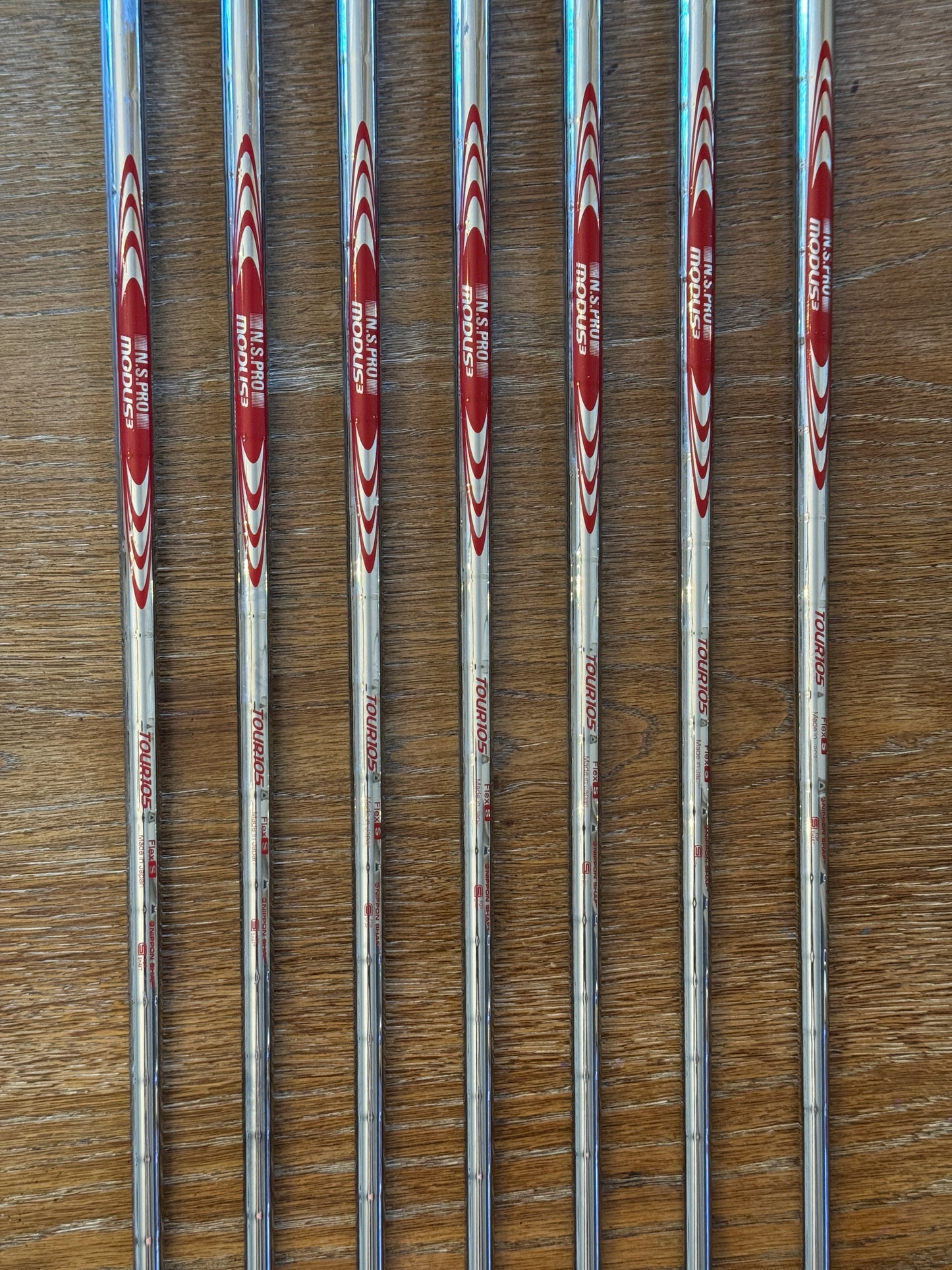 Ping Blueprint S Forged Iron Set +1” (4-PW) / N.S. Pro Modus3 Tour105 S shafts (stiff)