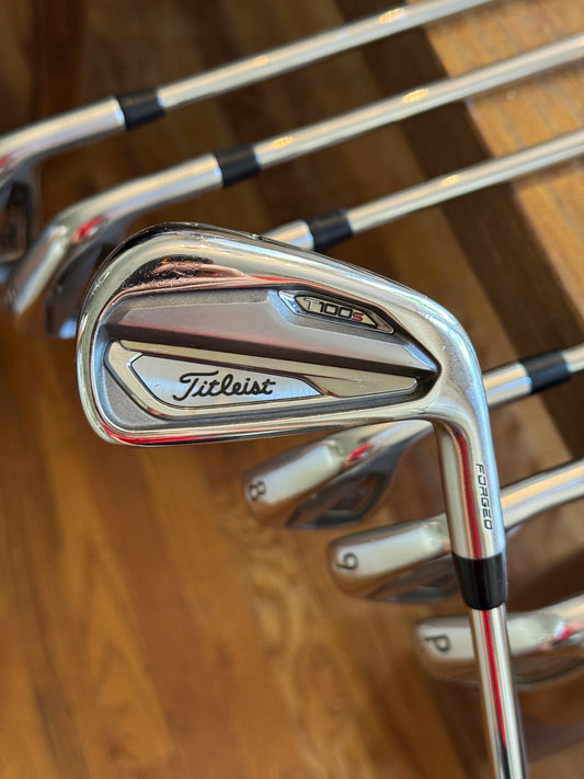 Titleist T100 Iron Set (4-PW) / Project X LZ 6.0 120g shafts Stiff