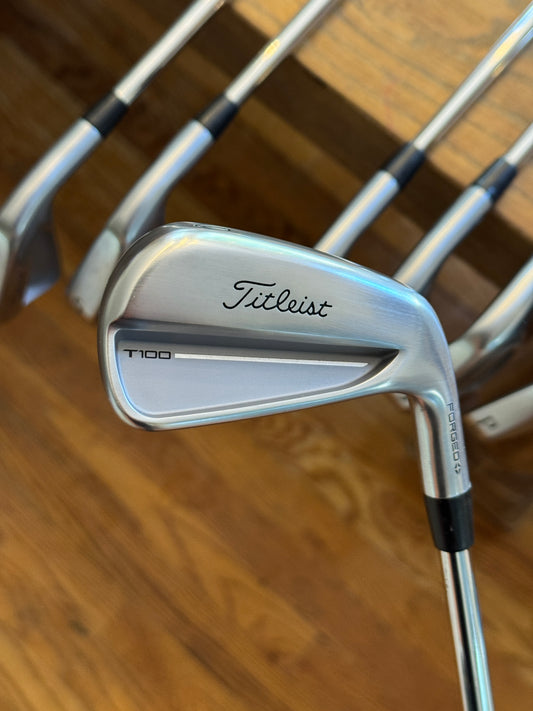 *MINT* Titleist T100 ‘25 Iron Set (4-PW) / Dynamic Gold S400 shafts (stiff)
