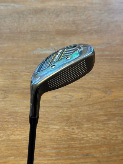 Callaway Mavrik 4-Hybrid (21°) / UST Mamiya Helium 40 LLI shaft (Ladies)