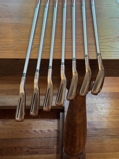 Taylormade P790 ‘23 Copper Iron Set (4-PW) / KBS Tour C-Taper 120S shafts (stiff)