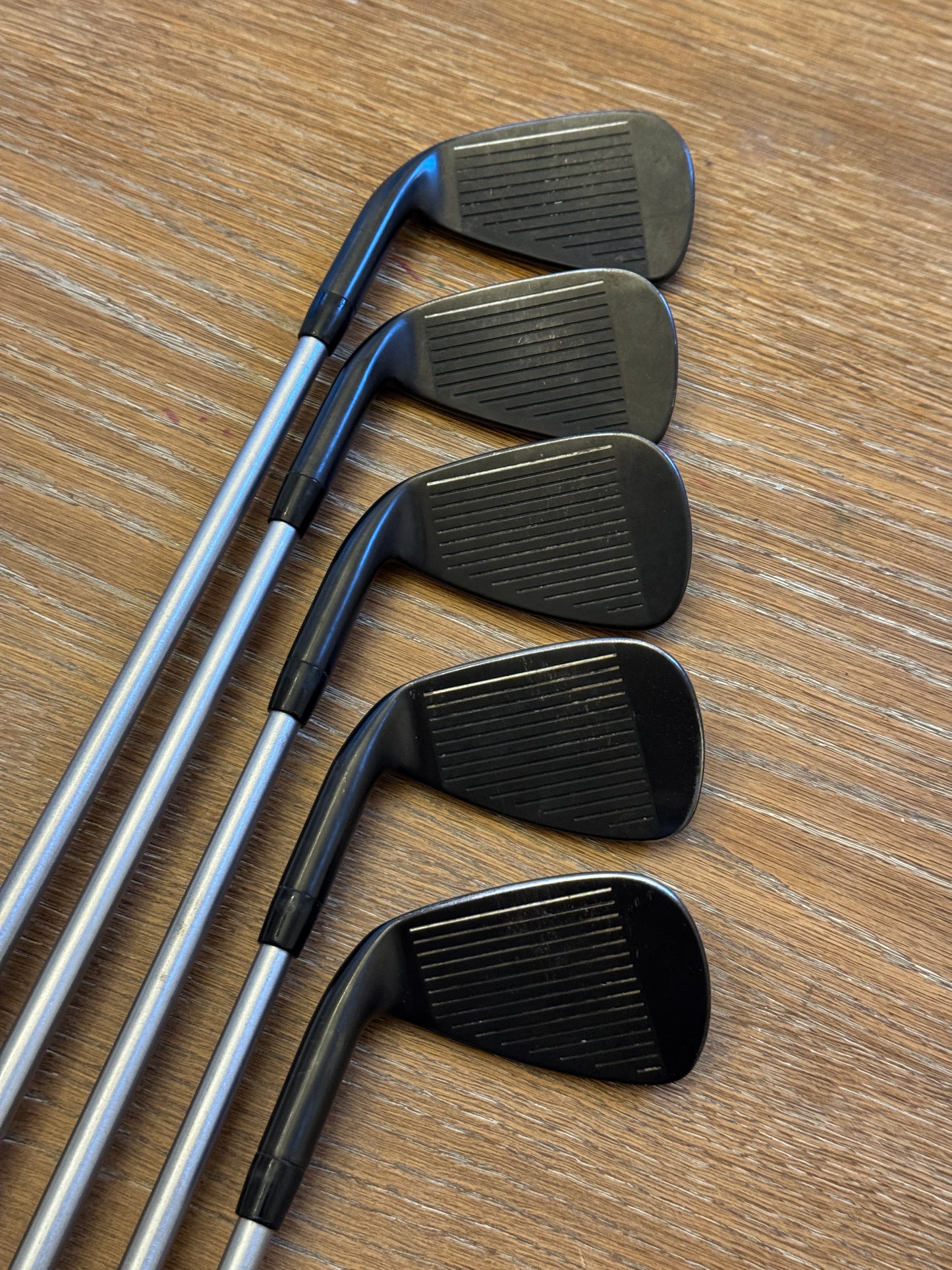 PXG 0211 XCor2 Black Iron Set (6-PW) / KBS TOUR C-Taper 130X shafts (xtra stiff)