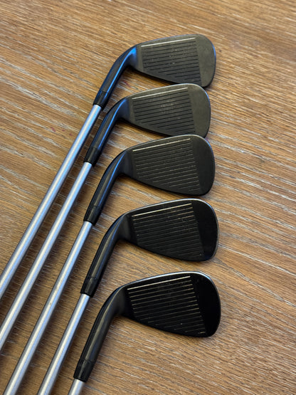 PXG 0211 XCor2 Black Iron Set (6-PW) / KBS TOUR C-Taper 130X shafts (xtra stiff)
