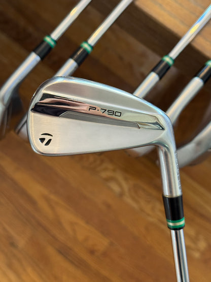 Taylormade P790 ‘25 Forged Iron Set (5-PW) / Dynamic Gold MID S300 shafts (stiff)