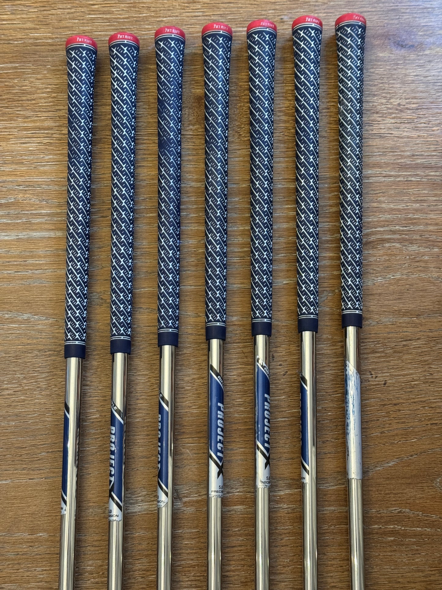 Mizuno MP-5 Forged Iron Set -1” (4-PW) / Project X 5.0 shafts (regular)